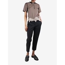 3.1 Phillip Lim-Polo rayé rose - taille XS-Rose