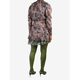 Ulla Johnson-Multicoloured floral printed dress - size US 8-Multiple colors