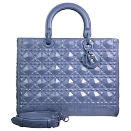 Christian Dior-Blue 2022 Lady Dior bag-Blue