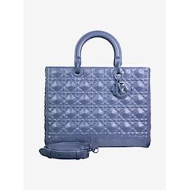 Christian Dior-Blue 2022 Lady Dior bag-Blue