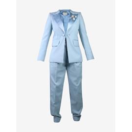 Marc Jacobs-Conjunto blazer e calça azul - tamanho EUA 6-Azul