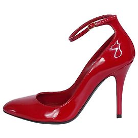 Ralph Lauren Red heels with ankle strap - size EU 38 Red