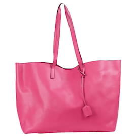 Used] YVES SAINT LAURENT ◇ Tote bag / canvas / PNK Pink Cotton ref.554467 -  Joli Closet