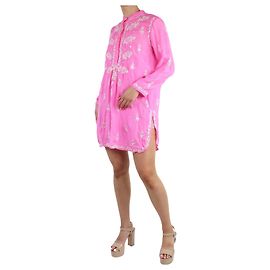 Juliet Dunn Robe brodée de sequins roses- Taille Taille de la marque 1 Rose