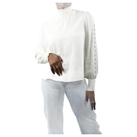 SéZane-Cream lace blouse - size FR 40-Cream