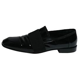 Victoria Beckham Schwarze Lack-Slipper – Größe EU 37.5 Schwarz