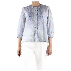 Roseanna Blue floral blouse - size FR 36 Blue