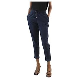Autre Marque-Blue elasticated waist trousers - Brand Size 0-Blue