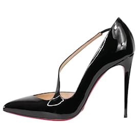 Christian Louboutin-Black Junpiny 100 heels - size EU 39-Black