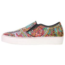 Etro Chaussures à enfiler imprimées multi cachemire - taille EU 38 Multicolore
