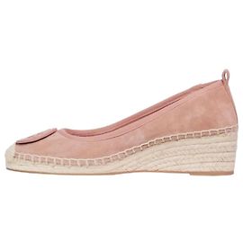 Tory Burch Compensées roses à bout fermé - taille EU 39 Rose