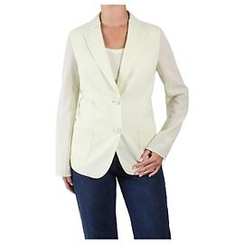 Akris Completo blazer giallo e canotta - taglia UK 10 Giallo