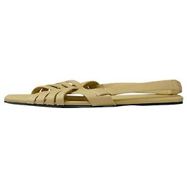 The row Cremefarbene Slingback-Sandalen – Größe EU 40 Roh
