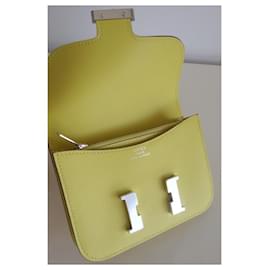 Hermès-Constance Slim Hermès purse-Yellow