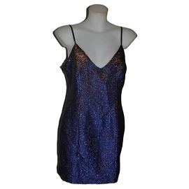 Robe irisée Topshop en coton Multicolore
