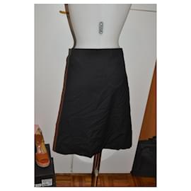 Isabel Marant-wool skirt-Black