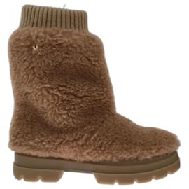 Max Mara-Ankle Boots-Camel