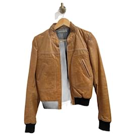 Balenciaga-BALENCIAGA  Jackets T.fr 36 Leather-Brown