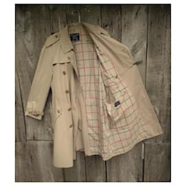 Burberry-Burberry vintage men's trench coat 60's size S-Beige