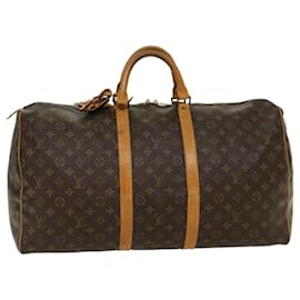 Louis Vuitton-Louis Vuitton Keepall 55-Brown