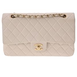 Chanel-Chanel flap bag-White