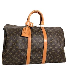 Louis Vuitton-Monogram Keepall 45 M41428-Brown