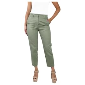 Golden Goose Deluxe Brand-Pantalón bolsillo verde - talla S-Verde