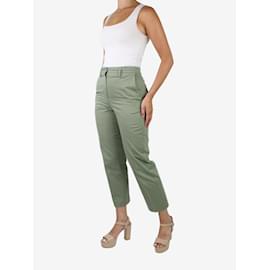 Golden Goose Deluxe Brand-Pantalón bolsillo verde - talla S-Verde