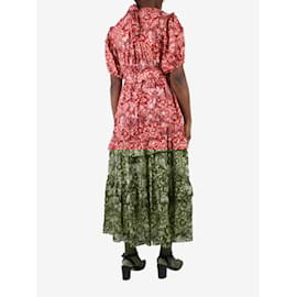 Ulla Johnson-Red printed dress - size US 10-Red