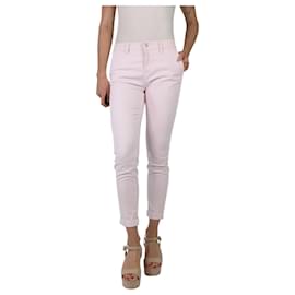 J Brand-Pink slim trousers - size UK 6-Pink