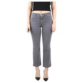 Frame Denim-Calça jeans estampa xadrez cinza - tamanho W27-Cinza