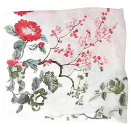 Alexander Mcqueen-Multicolour  floral scarf-Multiple colors