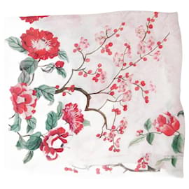 Alexander Mcqueen Sciarpa floreale multicolore Multicolore