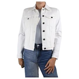 Frame Denim-Veste en jean blanc - taille S-Blanc