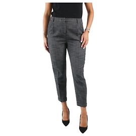 Essentiel Antwerp Graue Bundfaltenhose – Größe EU 38 Grau