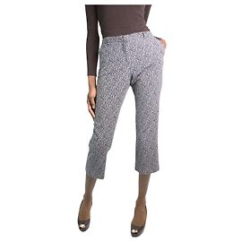 Weekend Max Mara Pantalón estampado azul - talla UK 10 Azul