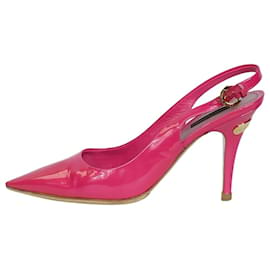 Tacones Louis vuitton Rojo talla 37.5 EU de en Charol - 35413381