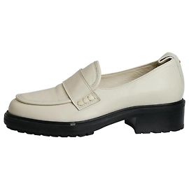 Aeyde Mocassins crème - taille EU 36 Écru