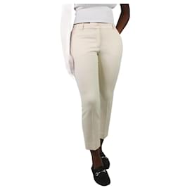 Joseph-Cream trousers - size FR 38-Cream