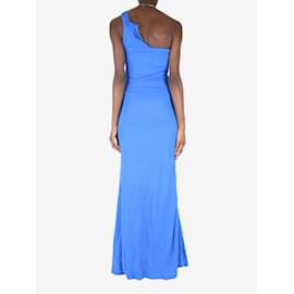 Proenza Schouler-Vestido largo sin mangas de crepé azul - talla EE. UU. 2-Azul