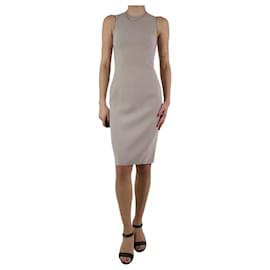 Michael Kors-Neutral sleeveless crepe dress - size US 4-Other