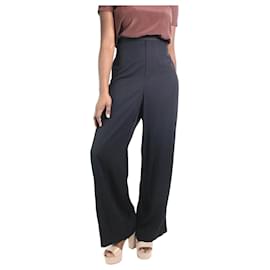 Balenciaga-Black elasticated trousers - size FR 40-Black