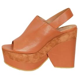 See by Chloé-Brown platform shoes - size EU 38-Brown