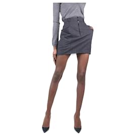 Isabel Marant Etoile-Mini jupe grise - taille FR 38-Autre
