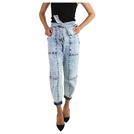 Ulla Johnson Calça jeans azul com lavagem ácida - tamanho EUA 4 Azul