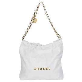 Chanel Blanc petit 22 Sac à main Blanc