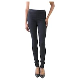 The row-Black stretch skinny trousers - Size XS-Black