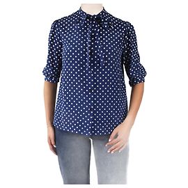 Céline Blue polka dot blouse - size FR 38 Blue