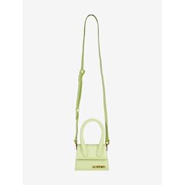 Jacquemus-Green Chiquito leather cross-body bag-Green