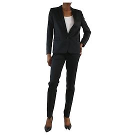 The Kooples Black blazer and tailored trouser set - Size UK 8 Black
